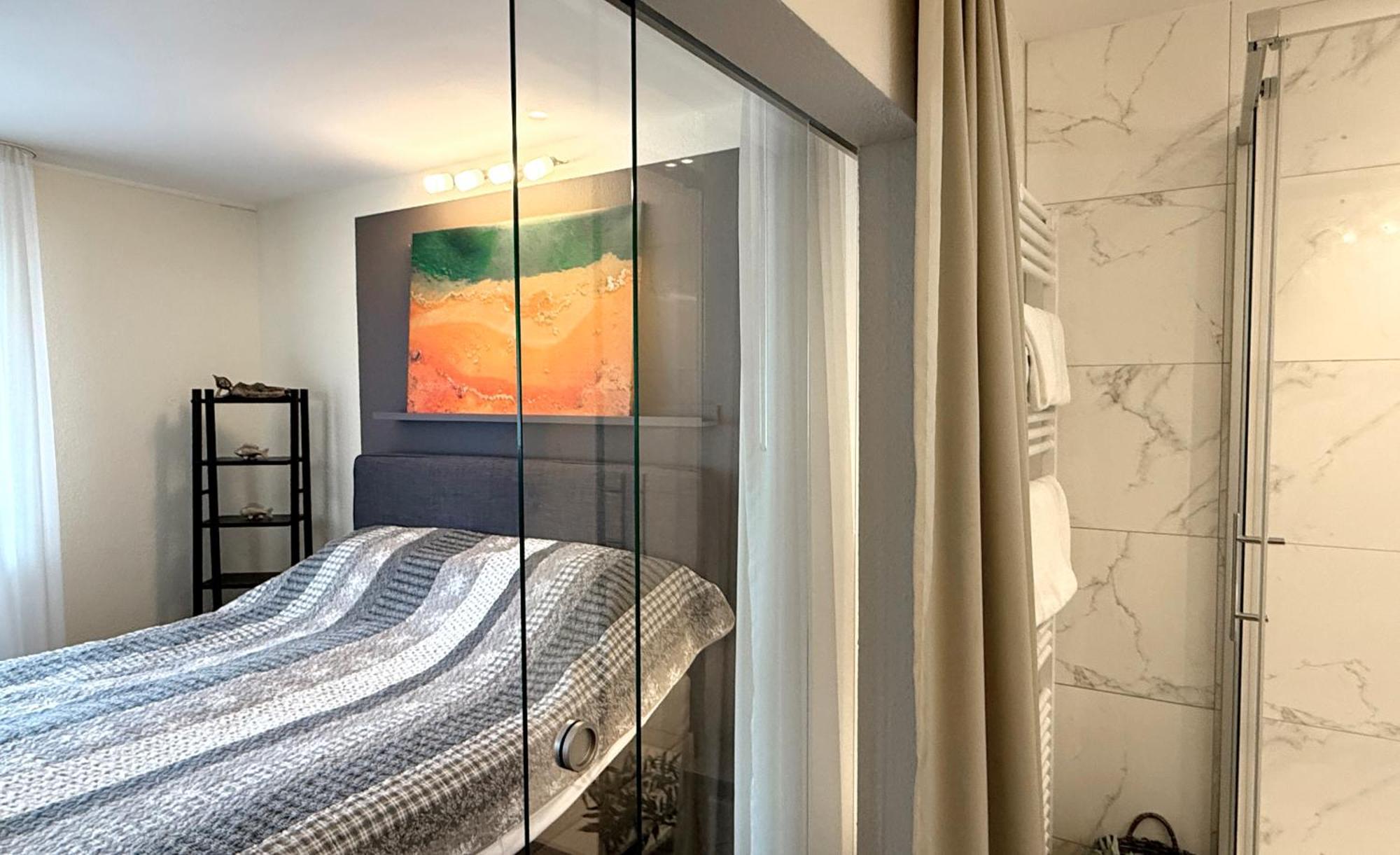 Dompanorama Der Weisse Pfau Apartment Fuer 2-4Pers Špýr Exteriér fotografie