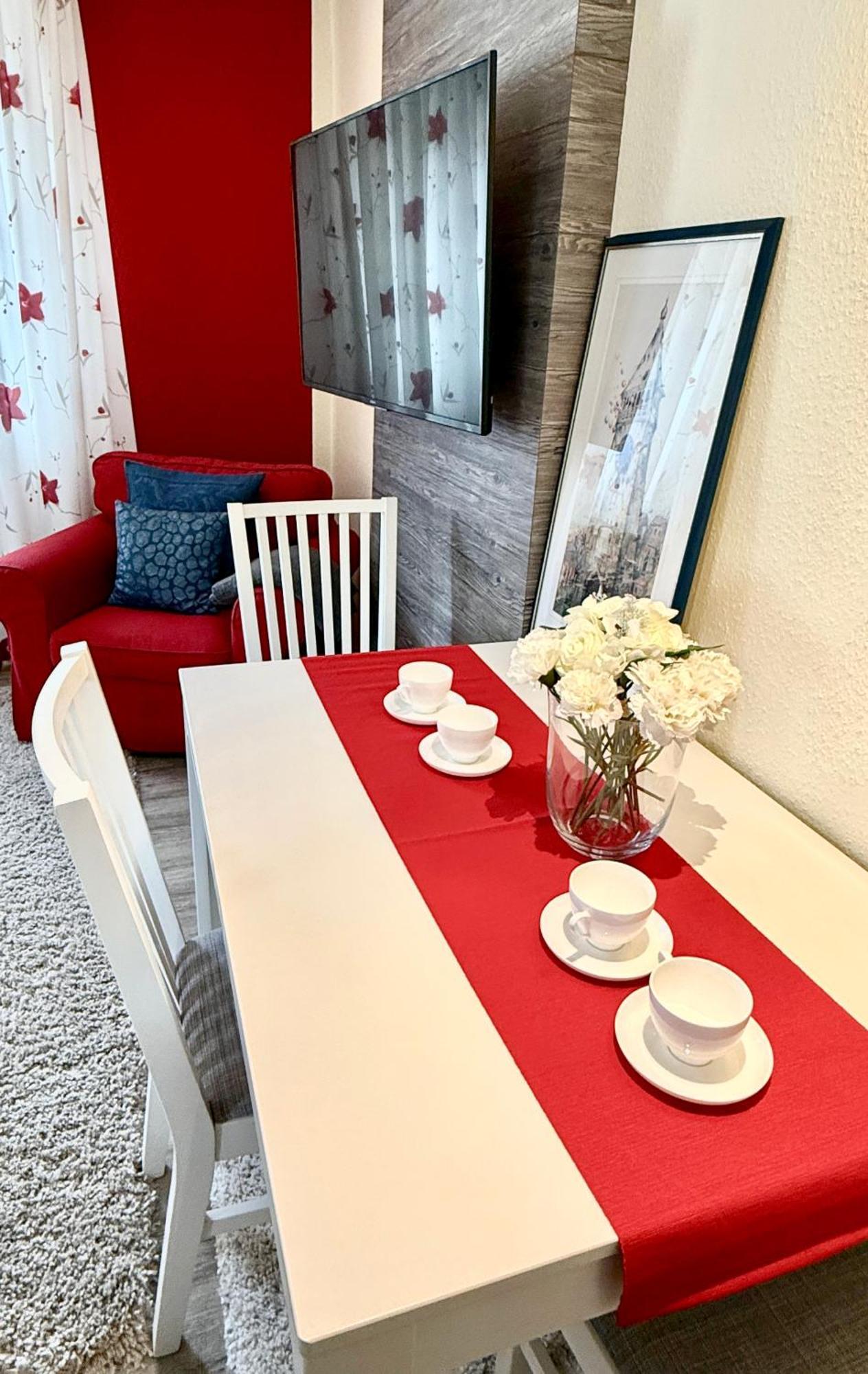 Dompanorama Der Weisse Pfau Apartment Fuer 2-4Pers Špýr Exteriér fotografie